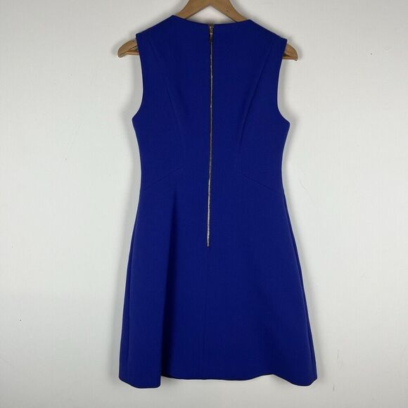 kate spade shift  dress size 6 blue gold  Sleeveless Cocktail​​ - Picture 2 of 4